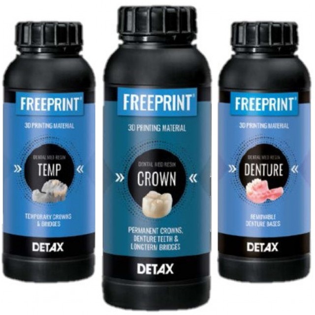 Detax FREEPRINT Germany - 3D Printing Resins DLP 385nm